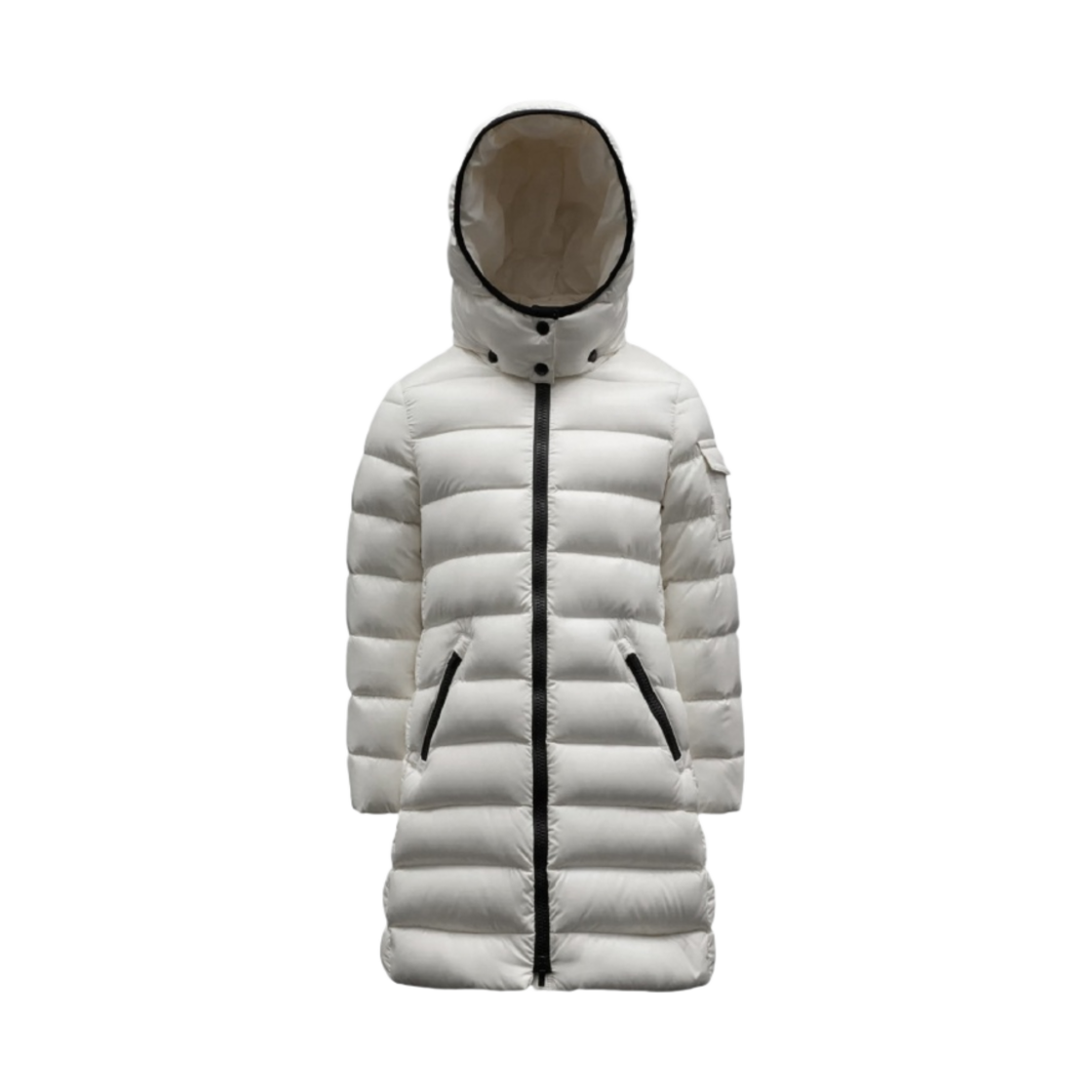 (키즈) 몽클레르 모카 롱 다운 자켓 오프 화이트 - 22FW((Kids) Moncler Moka Long Down Jacket Off White - 22FW) - 1
