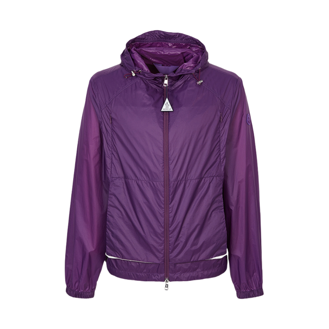 K1-091-1A00147-597SN-P60 Moncler Lamo Hood Windbreaker Jacket Purple - 25SS