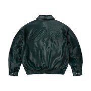 Supreme Ponyhair Varsity Jacket Green - 25SS