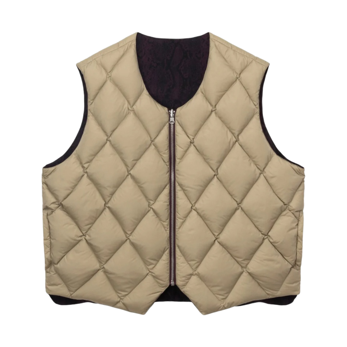 스투시 파이톤 리버시블 베스트 버건디(Stussy Phyton Reversible Vest Burgundy) - 3