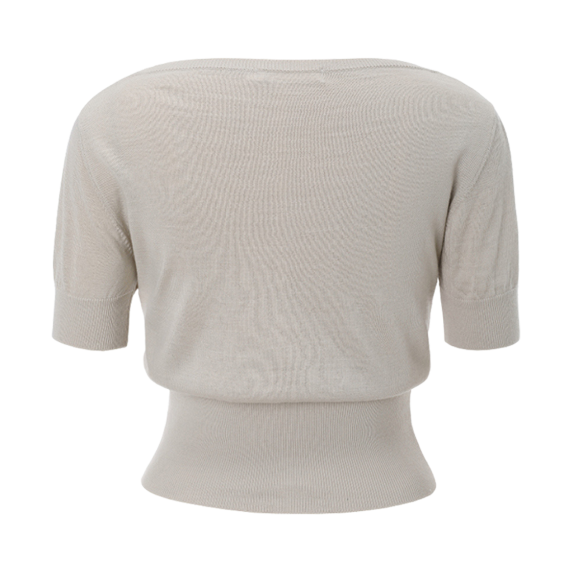 (W) 쓰리타임즈 레티 탑 베이지((W) Threetimes Letty Top Beige) - 2