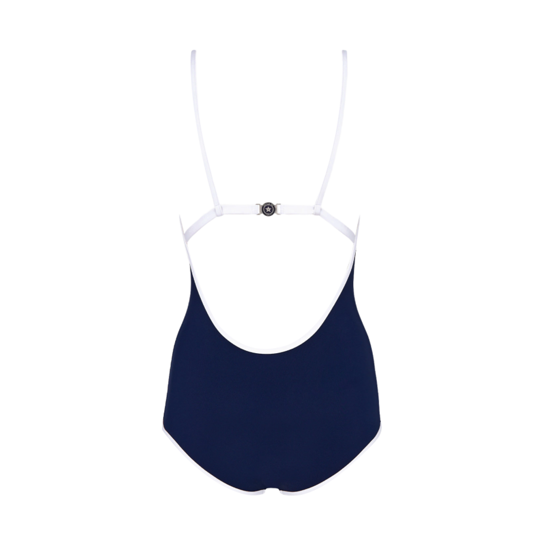 (W) 디올 원피스 스윔수트 블루 화이트((W) Dior One-Piece Swimsuit Blue White) - 2