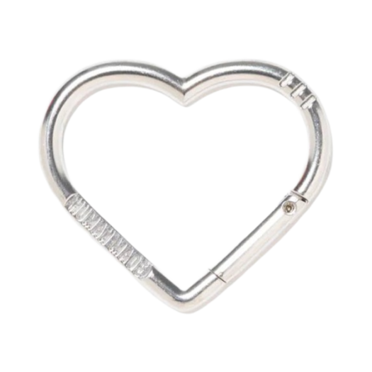 - Human Made Heart Carabiner Silver