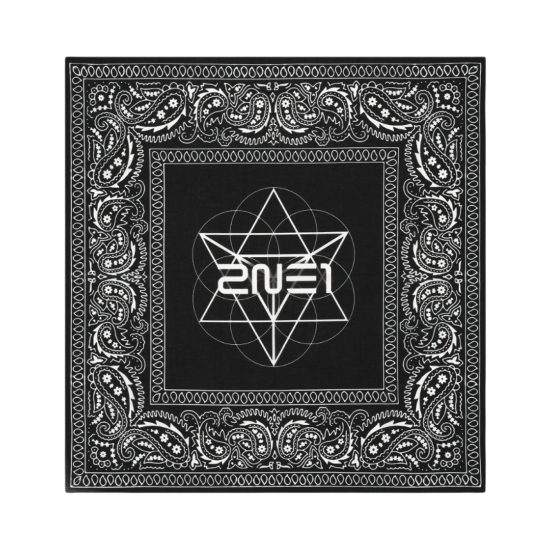 투애니원 반다나 블랙(2NE1 Bandana Black)