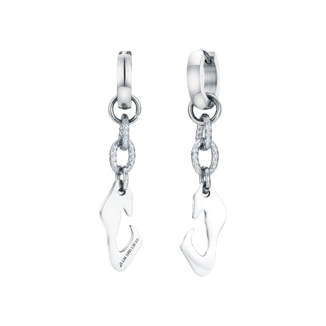 센티멍 넘버 348 이어링 실버(Sentiments No.348 Earring Silver) - 1