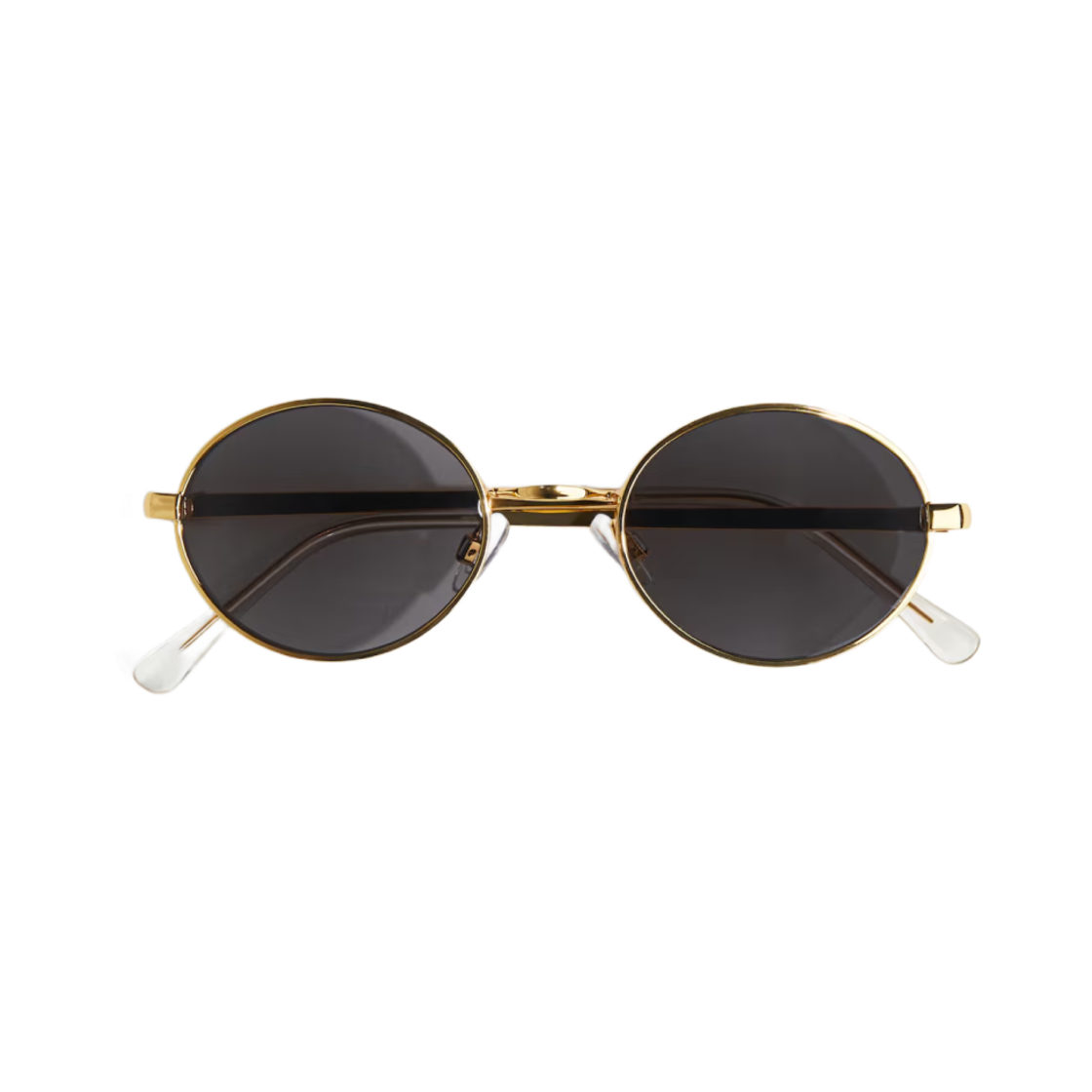 1230357001 H&M Oval Sunglasses Gold Black