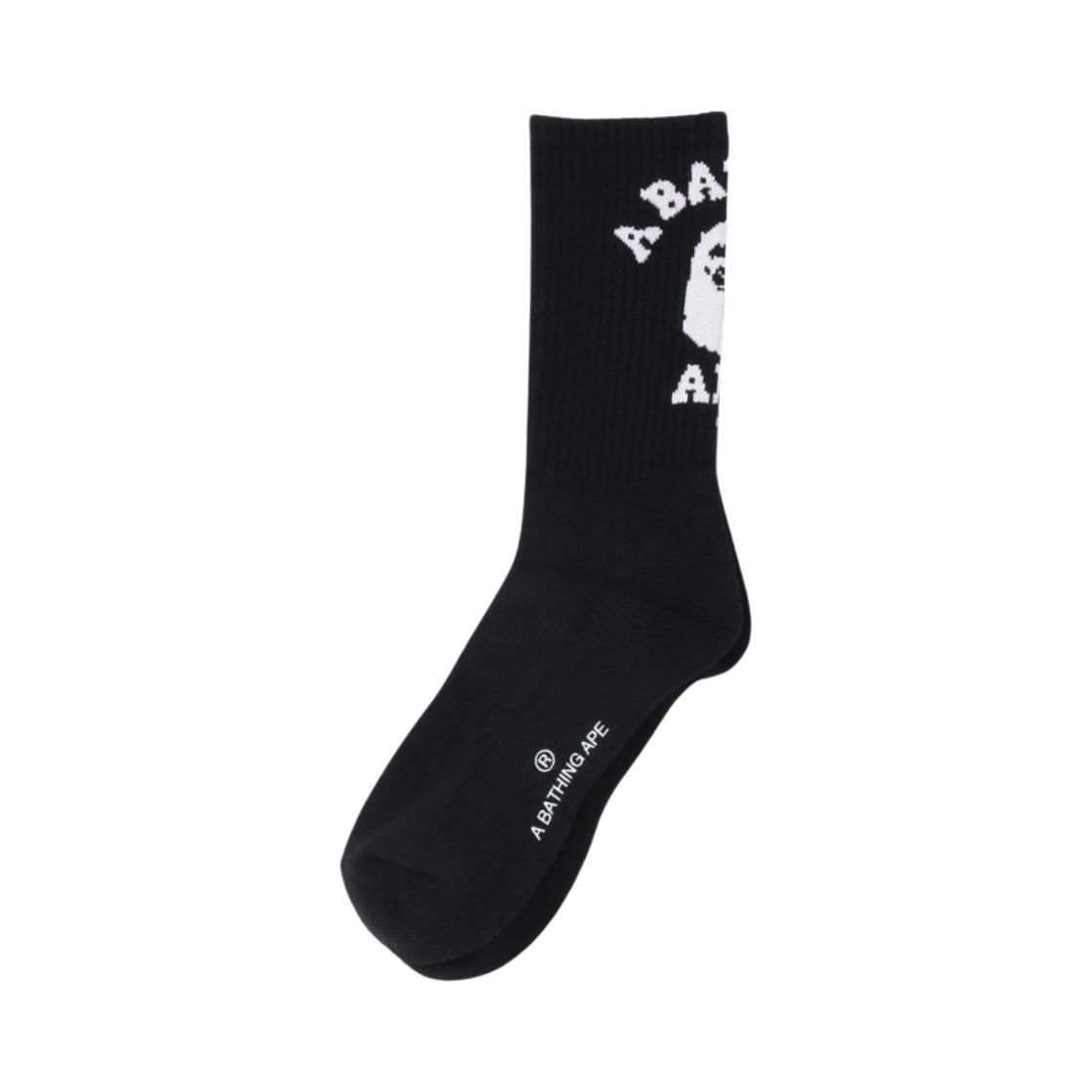 베이프 컬리지 삭스 블랙(BAPE College Socks Black) - 1