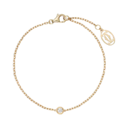 (W) Cartier D'Amour Bracelet Small Yellow Gold Diamond