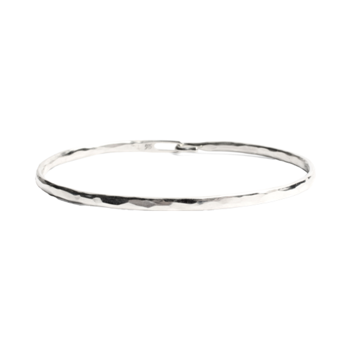 KM5BJEBWM10SV Werkstatt:Munchen Bangle Hook Forged Sterling Silver - 25SS