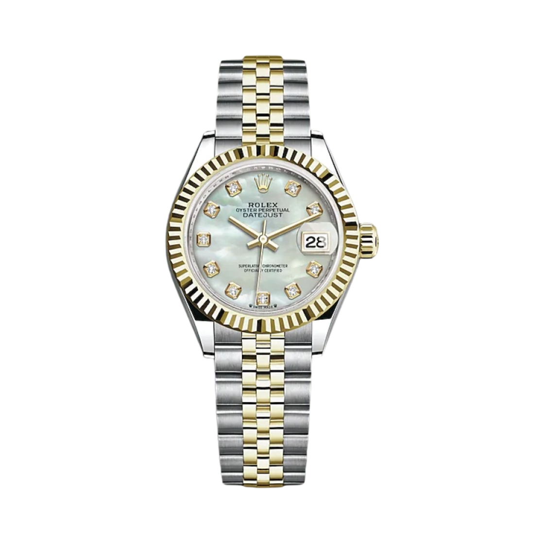 롤렉스 레이디-데이트저스트 28mm 279173 진주 자개 다이아 셋팅 쥬빌리(Rolex Lady-Datejust 28mm 279173 MoP Diamond-Set Jubilee)