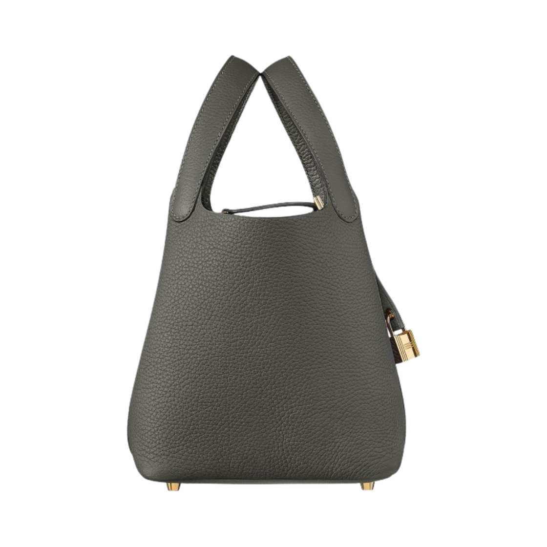 에르메스 피코탄 락 18 백 클레망스 & 골드 하드웨어 그리 메이어(Hermes Picotin Lock 18 Bag Clemence & Gold Gris Meyer) - 2