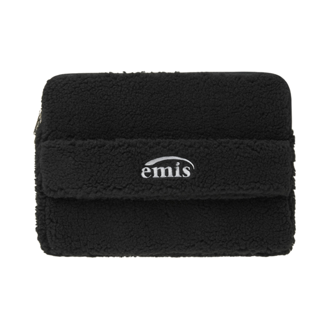 이미스 셔링 랩탑 파우치 블랙(Emis Shearling Laptop Pouch Black) - 1