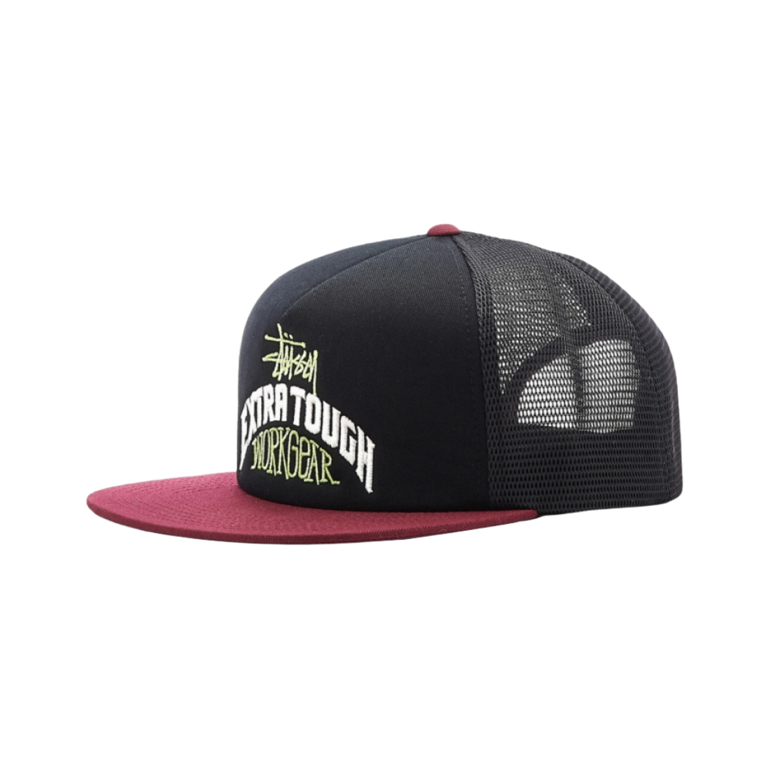 스투시 엑스트라 터프 트러커 캡 블랙(Stussy Extra Tough Trucker Cap Black) - 1