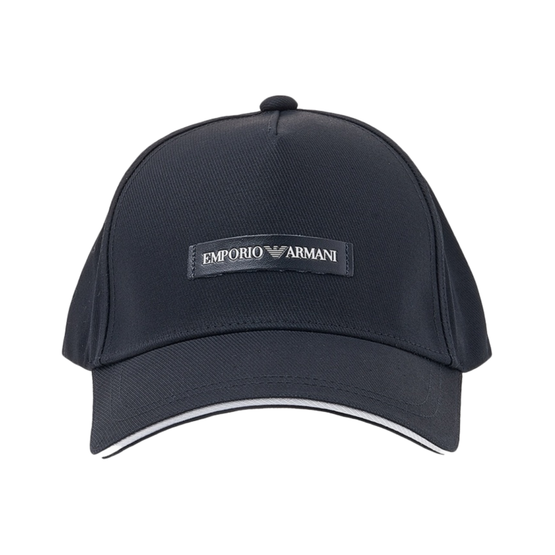 엠포리오 아르마니 시그니처 로고 라벨 볼캡 블랙(Emporio Armani Signature Logo Label Ball Cap Black) - 2