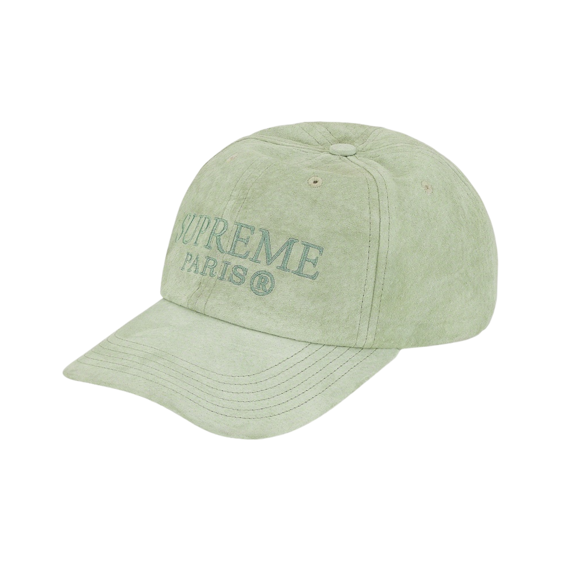 슈프림 스웨이드 6-패널 캡 브라이트 그린 - 20SS(Supreme Suede 6-Panel Bright Green - 20SS) - 1