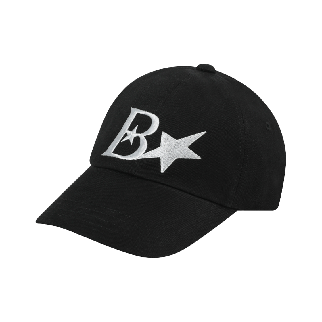 BH24FW-UBLK2 BAUF Big B Star Ball Cap Black
