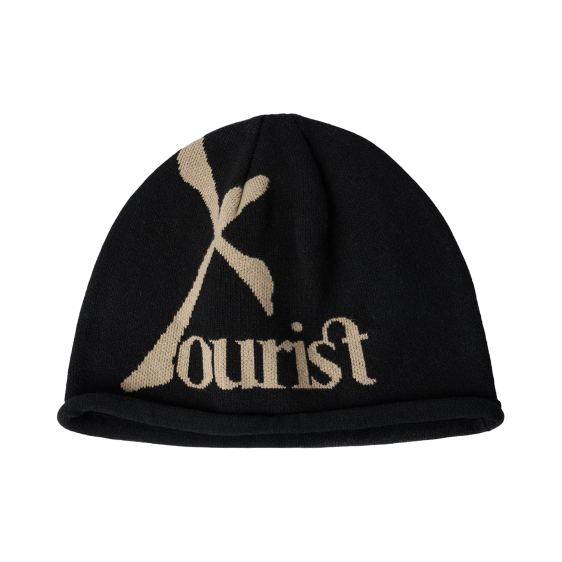 이티씨이 투어리스트 롤링 비니 블랙(ETCE Tourist Rolling Beanie Black)