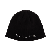 (W) Matin Kim Matin Classic Beanie Black