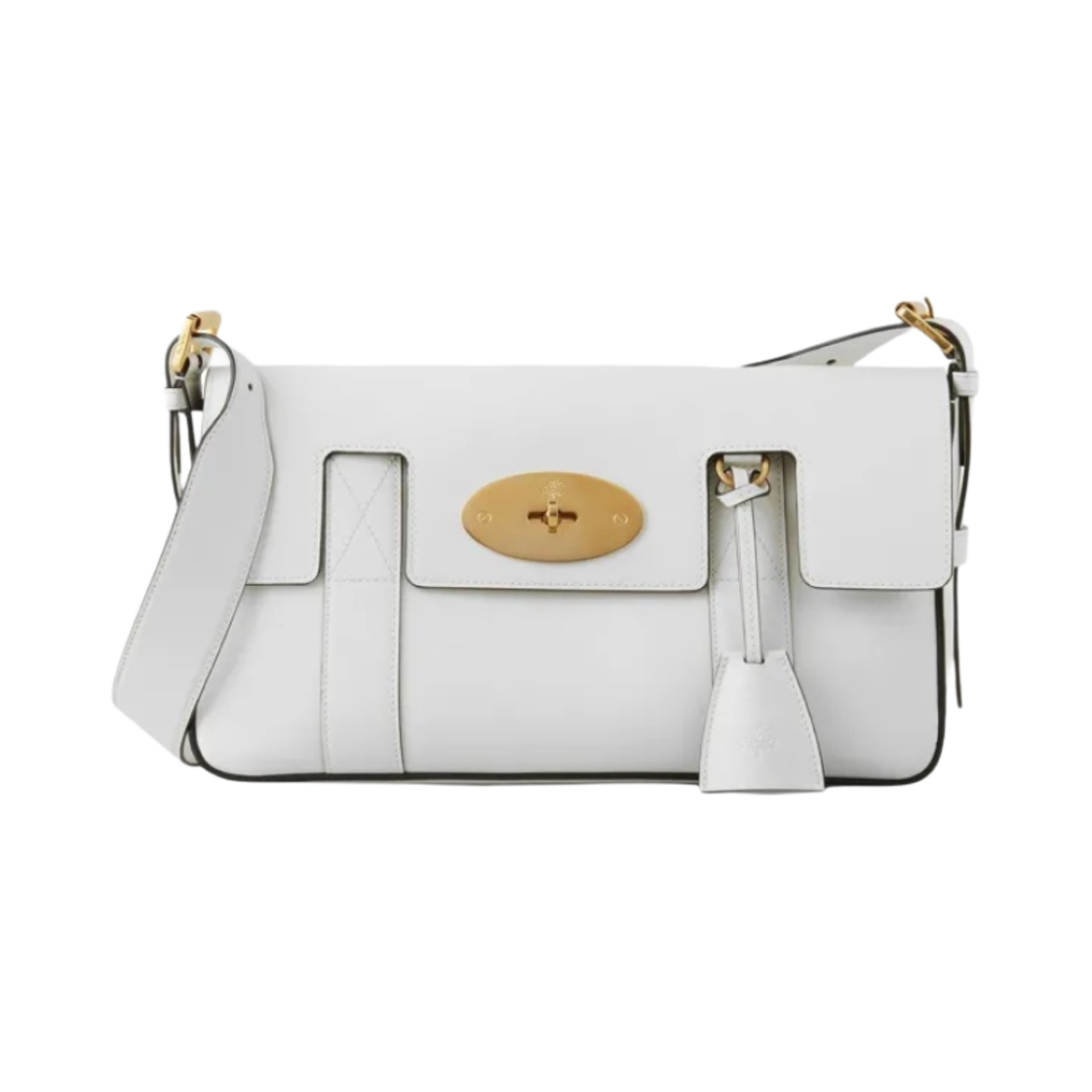 멀버리 클래식 스무스 이스트 웨스트 베이스워터 화이트(Mulberry Classic Smooth East West Bayswater White)