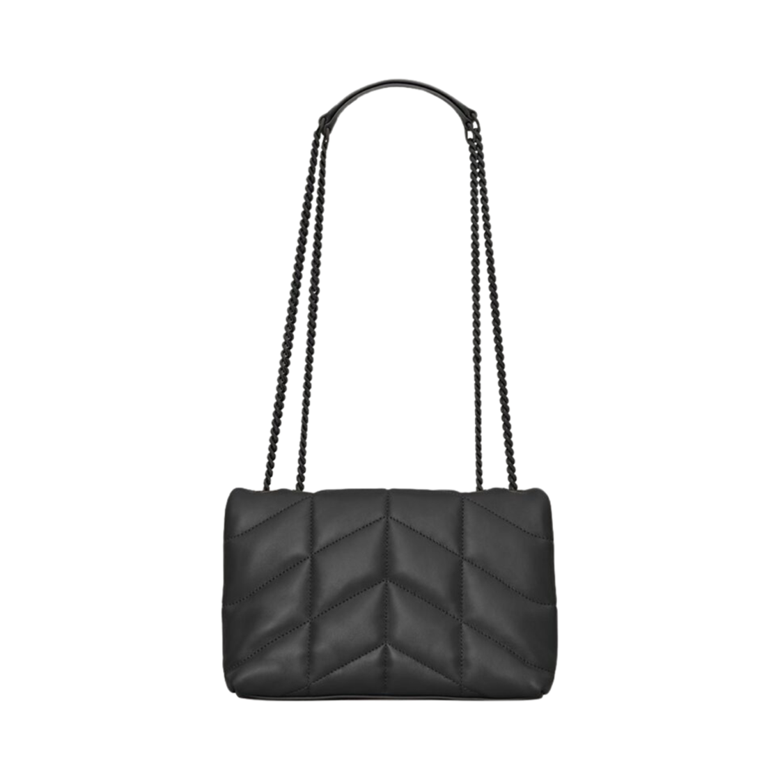 (W) 생로랑 토이 퍼퍼 나파 레더 느와르((W) Saint Laurent Toy Puffer In Nappa Leather Noir) - 2