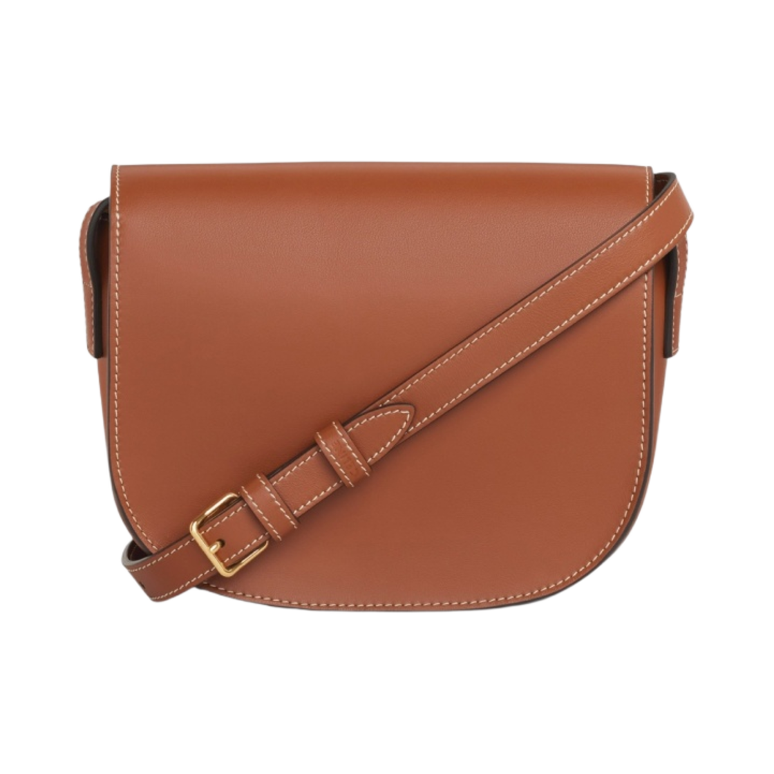 셀린느 스무스 카프스킨 스터드 폴코 레더 트리옹프 탄(Celine Folco Cuir Triomphe in Smooth Calfskin with Studs Tan) - 3