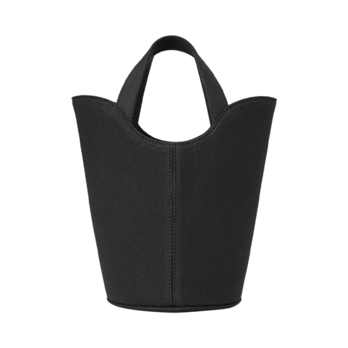 발렌시아가 웨이브 엑스트라 스몰 토트백 블랙(Balenciaga Wave Extra Small Tote Bag Black) - 2