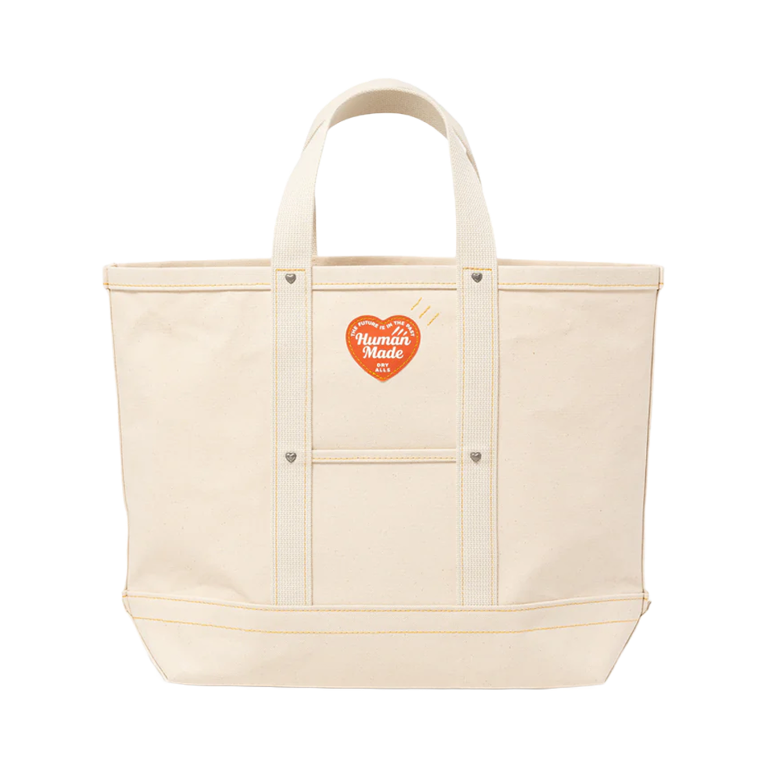 휴먼 메이드 캔버스 토트 라지 화이트(Human Made Canvas Tote Large White) - 2