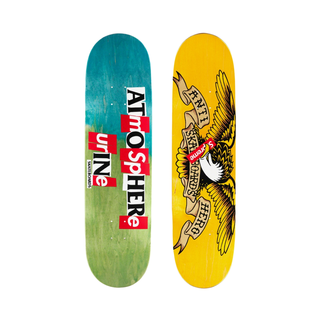 スケートボード Supreme - Supreme ANTIHERO Skateboard Multi Pink Supreme ANTIHERO Skateboard Multi Pink