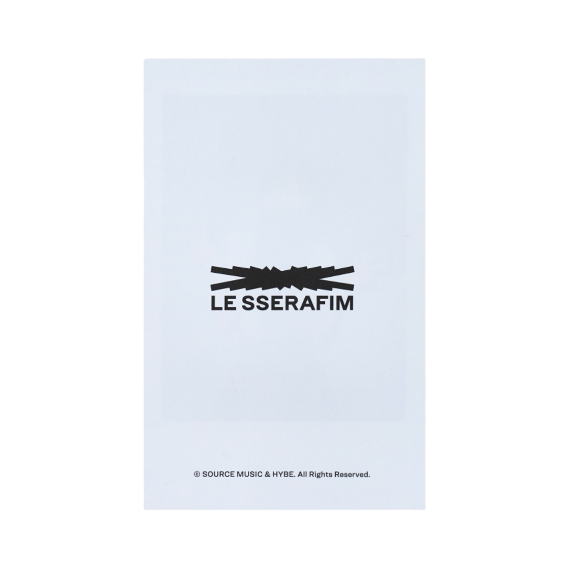 르세라핌 2023 팝업 인스턴트 포토 카드 홍은채 & 카즈하(LE SSERAFIM 2023 Pop-Up Instant Photocard Hong Eunchae & Kazuha) - 2