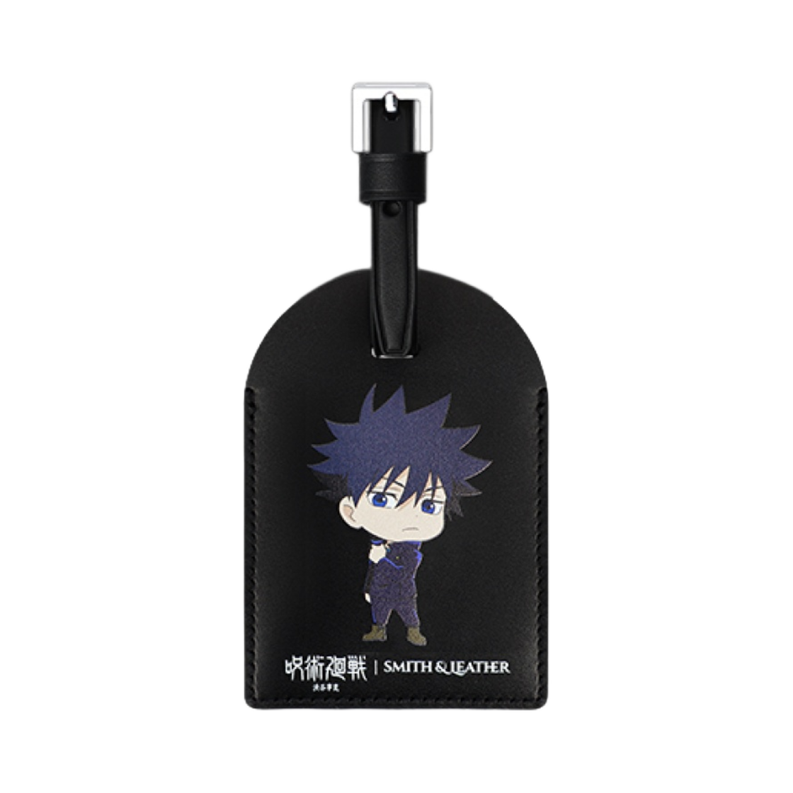- Smith & Leather x Jujutsu Kaisen Leather Luggage Tag Fushiguro Megumi