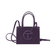 Telfar Small Shopping Bag Eggplant