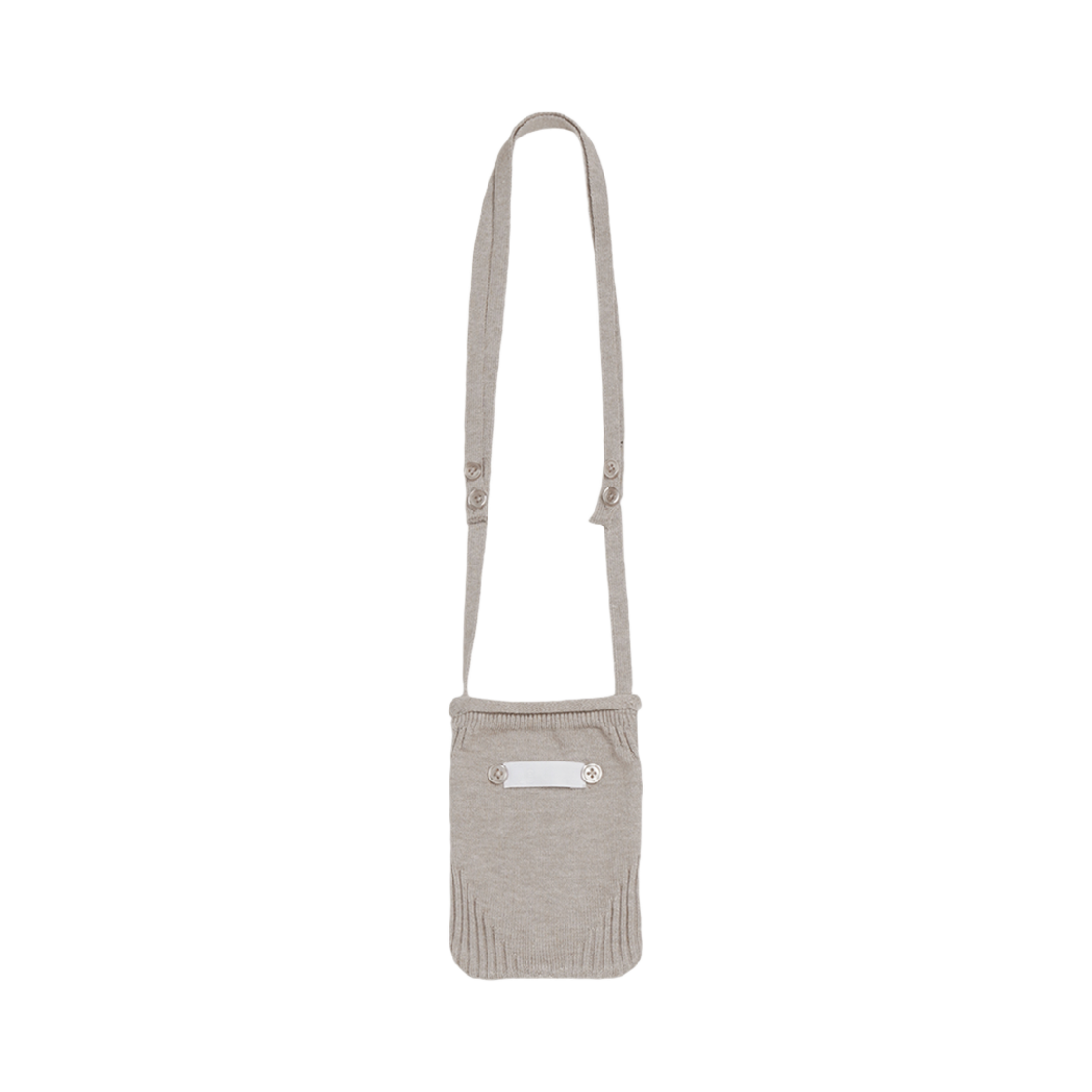 24MWi:e-AC01-WGR OJOS i:e Fluid Knit Bag 01 Warm Grey