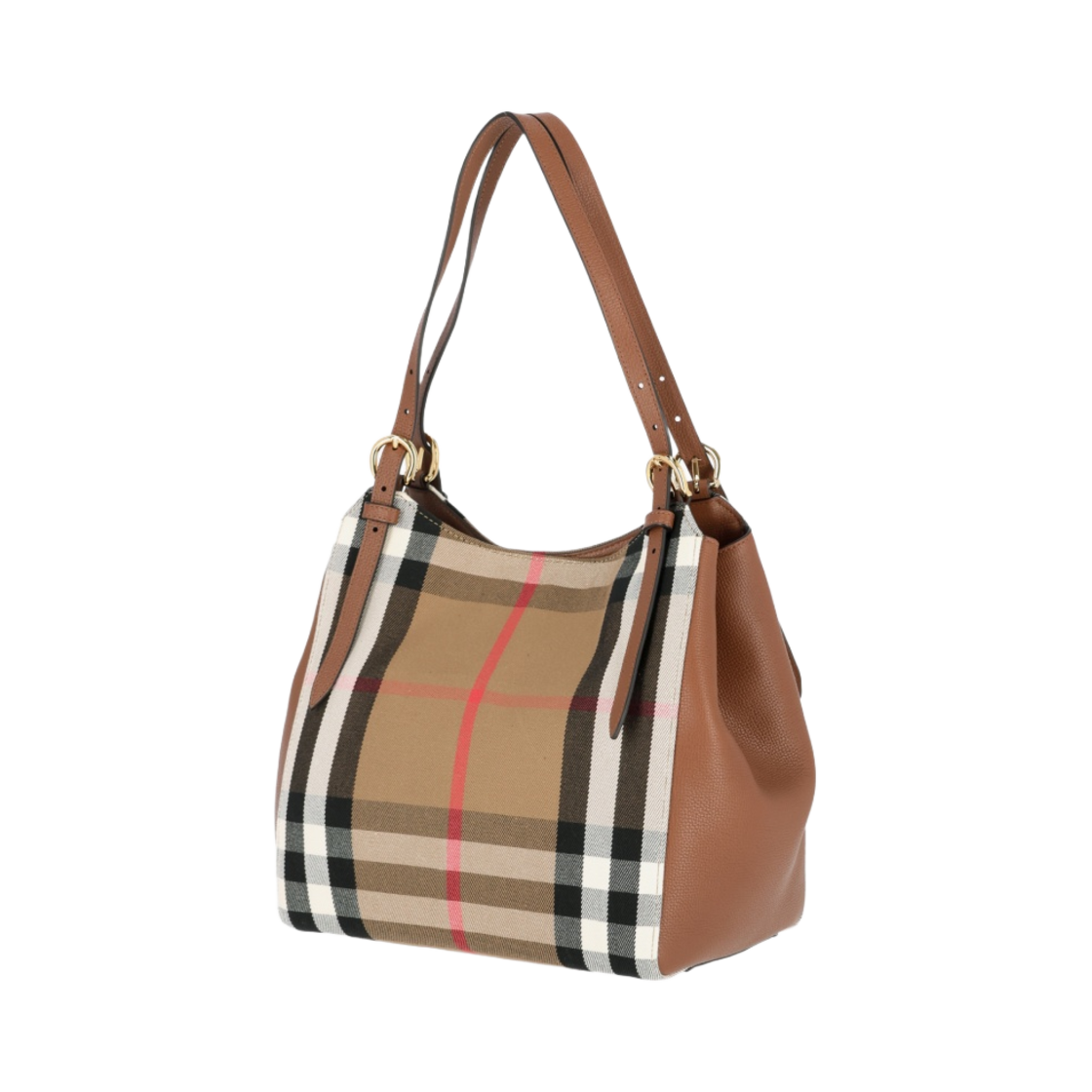 버버리 하우스 체크 캔터비 스몰 숄더백 브라운(Burberry House Check Canterby Small Shoulder Bag Brown) - 2