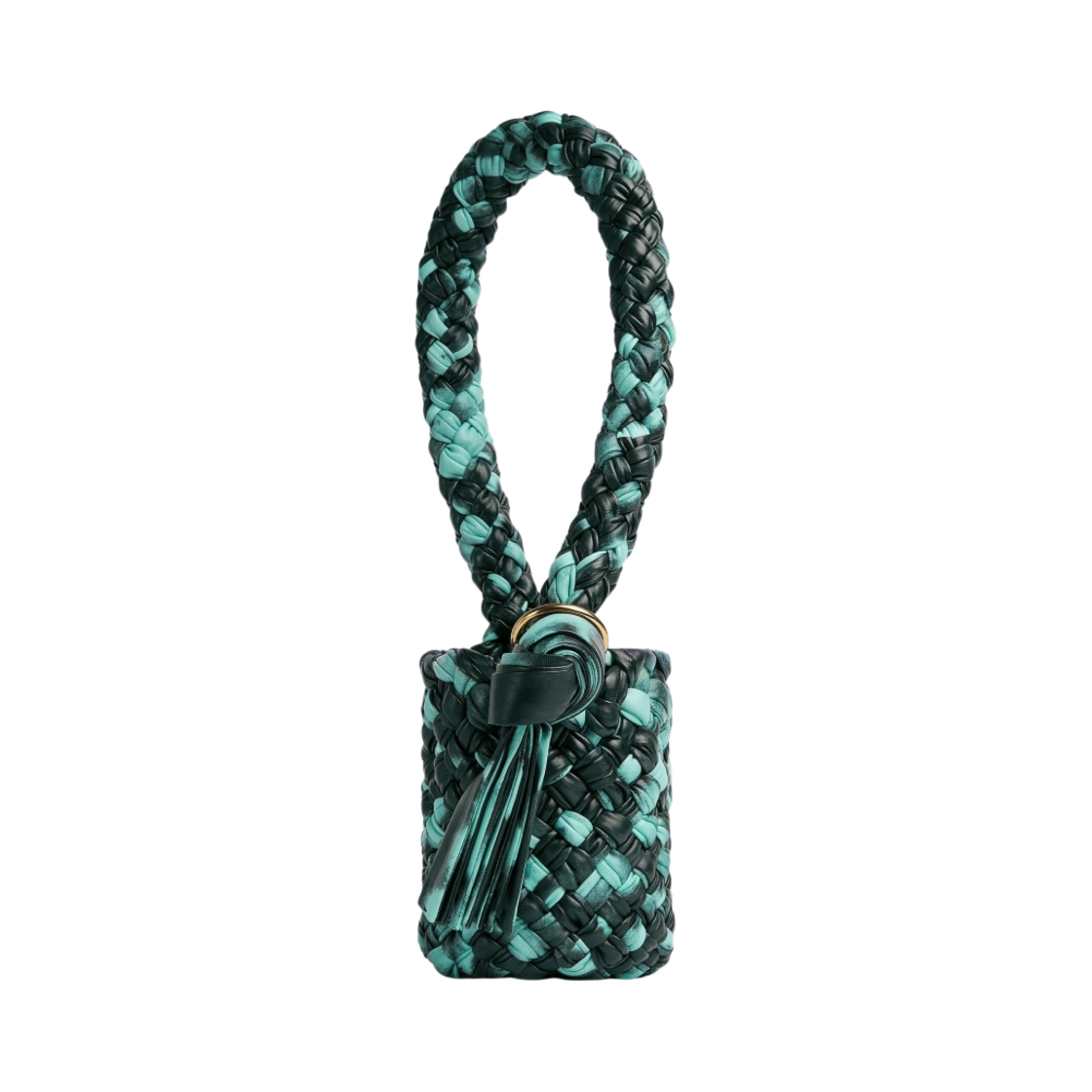 보테가 베네타 스몰 칼리메로 버킷백 셀라돈 잉크웰(Bottega Veneta Small Kalimero Bucket Bag Celadon Inkwell) - 1