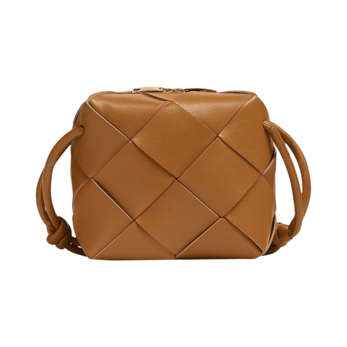 보테가 베네타 미니 카세트 카메라백 카멜(Bottega Veneta Mini Cassette Camera Bag Camel) - 1