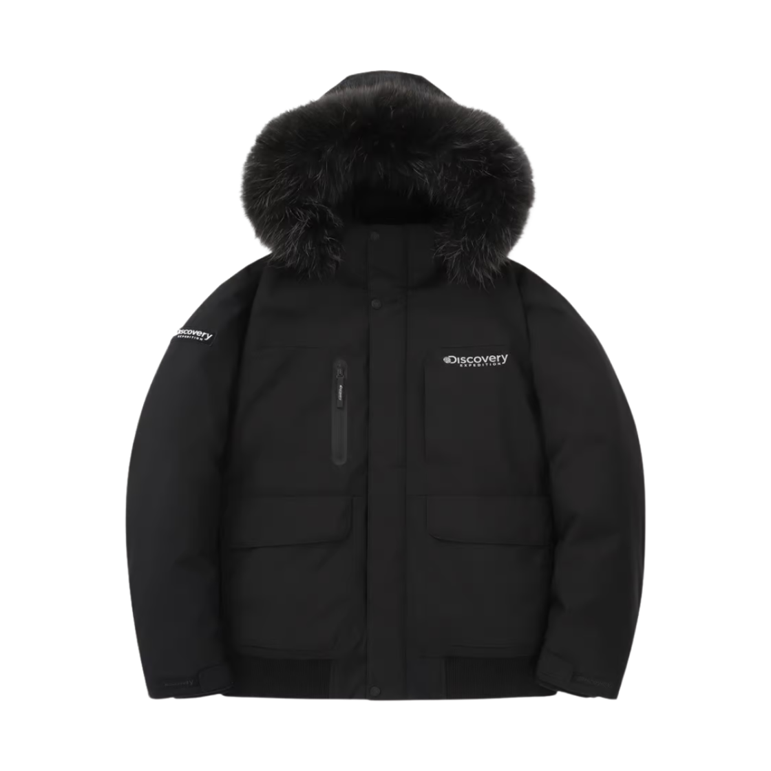 디스커버리 익스페디션 밀포드 구스 숏 다운 자켓 블랙(Discovery Expedition Milford Goose Short Down Jacket Black)