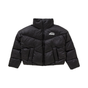 Emis Duck Down Cropped Padding Medium Black