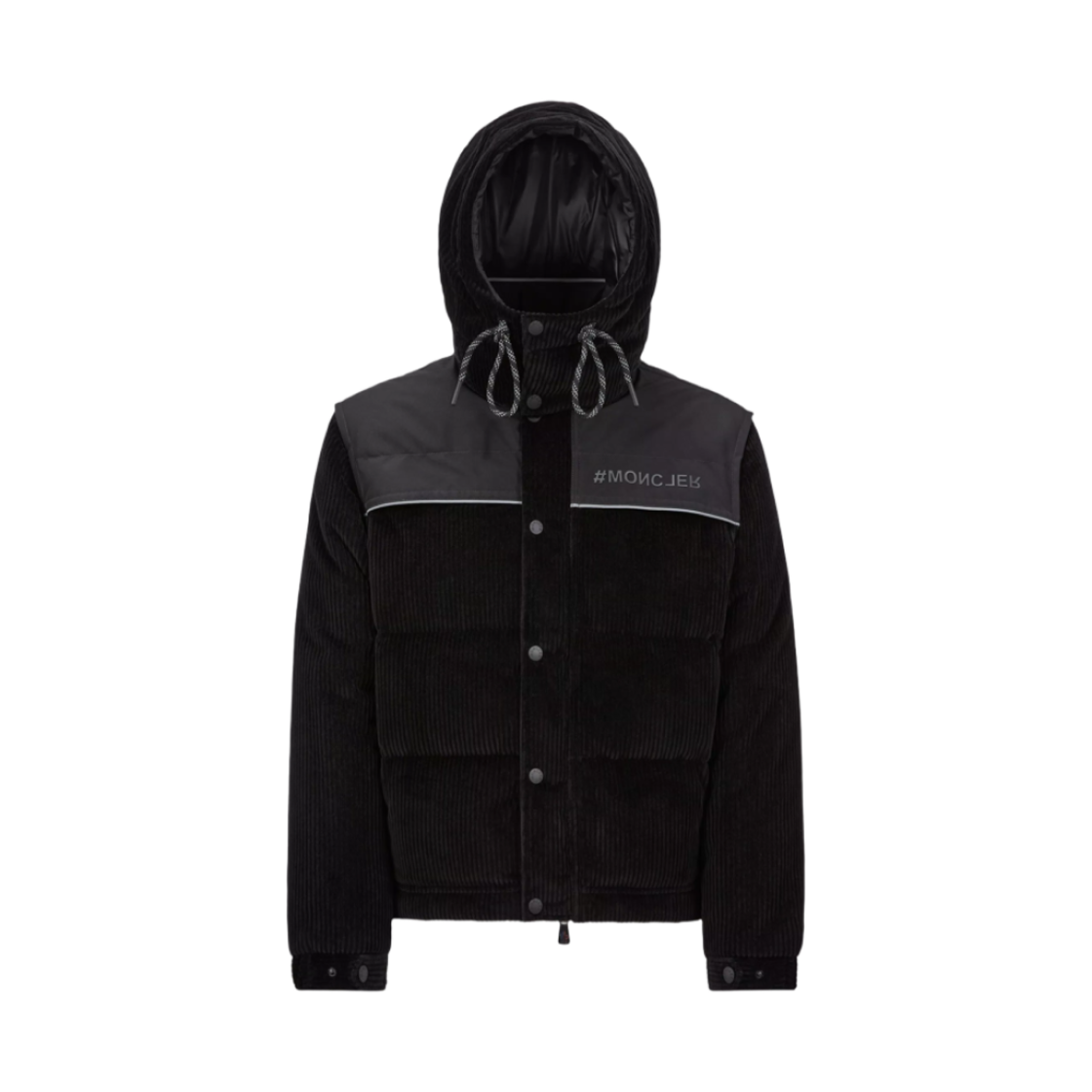 J2-097-1A00002-54AL0-999 Moncler Desot Short Down Jacket Black - 24FW