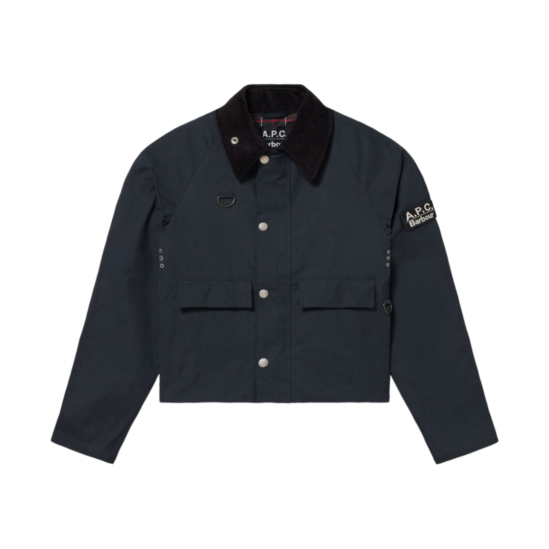 바버 x 아페쎄 모디파이드 스페이 자켓 다크 네이비(Barbour x A.P.C Modified Spey Jacket Dark Navy)