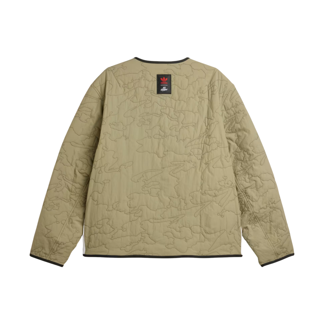 아디다스 x 100 띠브스 퀼티드 라이너 자켓 오빗 그린 - US 사이즈(Adidas x 100 Thieves Quilted Liner Jacket Orbit Green - US Sizing) - 2