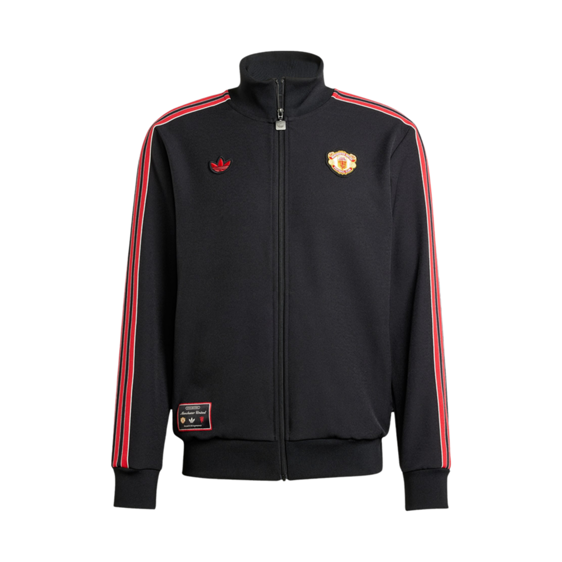 JF0358 Adidas Manchester United Terrace Icon Track Top Black - KR Sizing