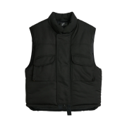 Our Legacy Papillon Vest Black Drape Tech
