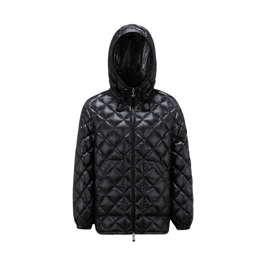 (W) 몽클레르 패딩 후드 블랙 - 23FW((W) Moncler Padded Hoodie Black - 23FW) - 1