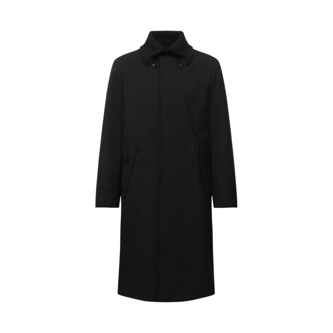 GK4584 Y-3 Classic Winter Wool Padded Coat Black
