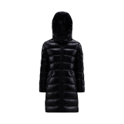 (Kids) Moncler Moka Long Down Jacket Black - 23FW