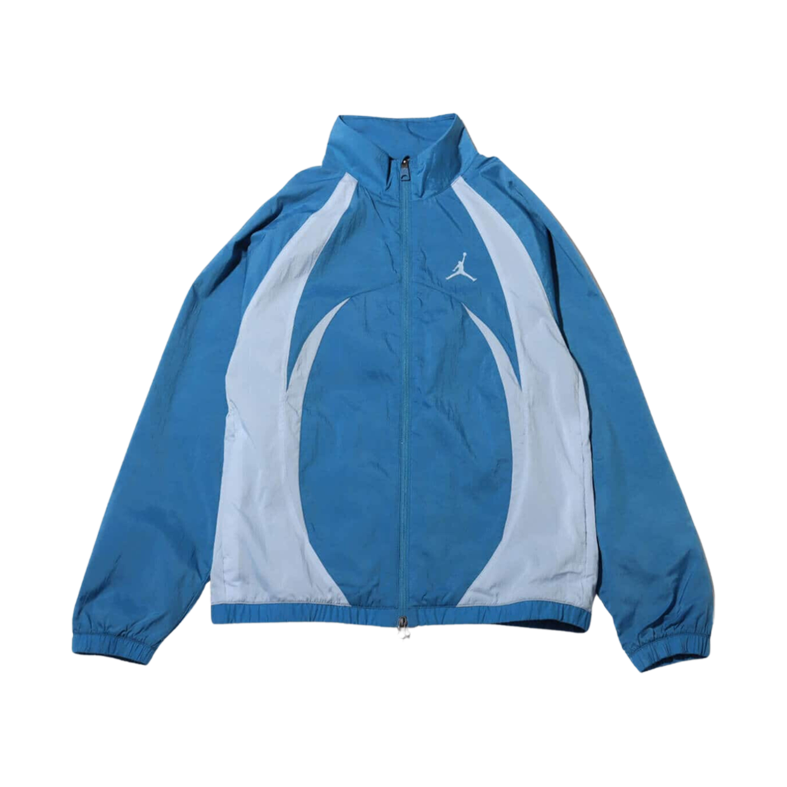 조던 스포츠 잼 웜업 자켓 인더스트리얼 블루 블루 그레이 - 아시아(Jordan Sport Jam Warm Up Jacket Industrial Blue Blue Grey - Asia)