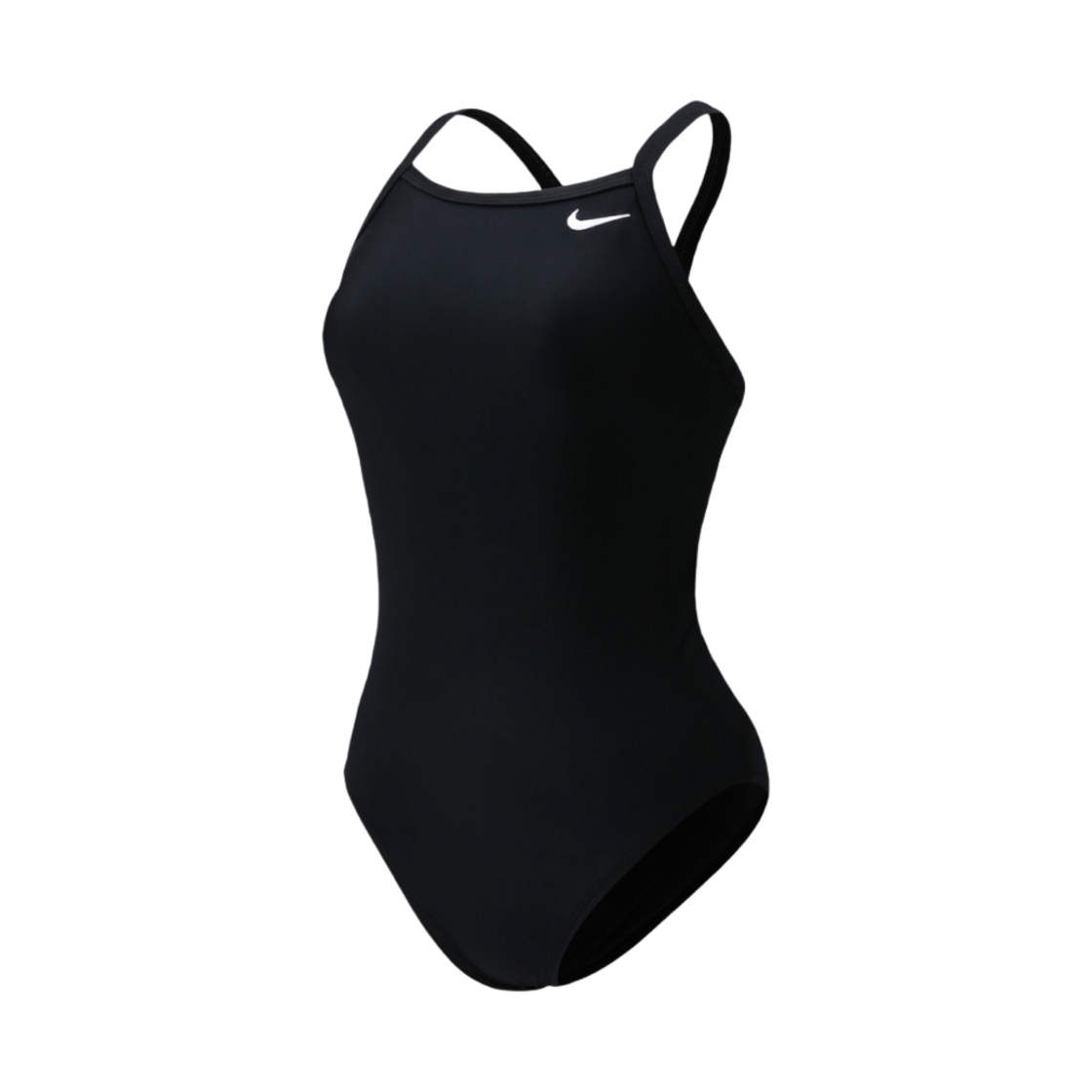 NESS7085-001 (W) Nike Swim Solid Racerback Black