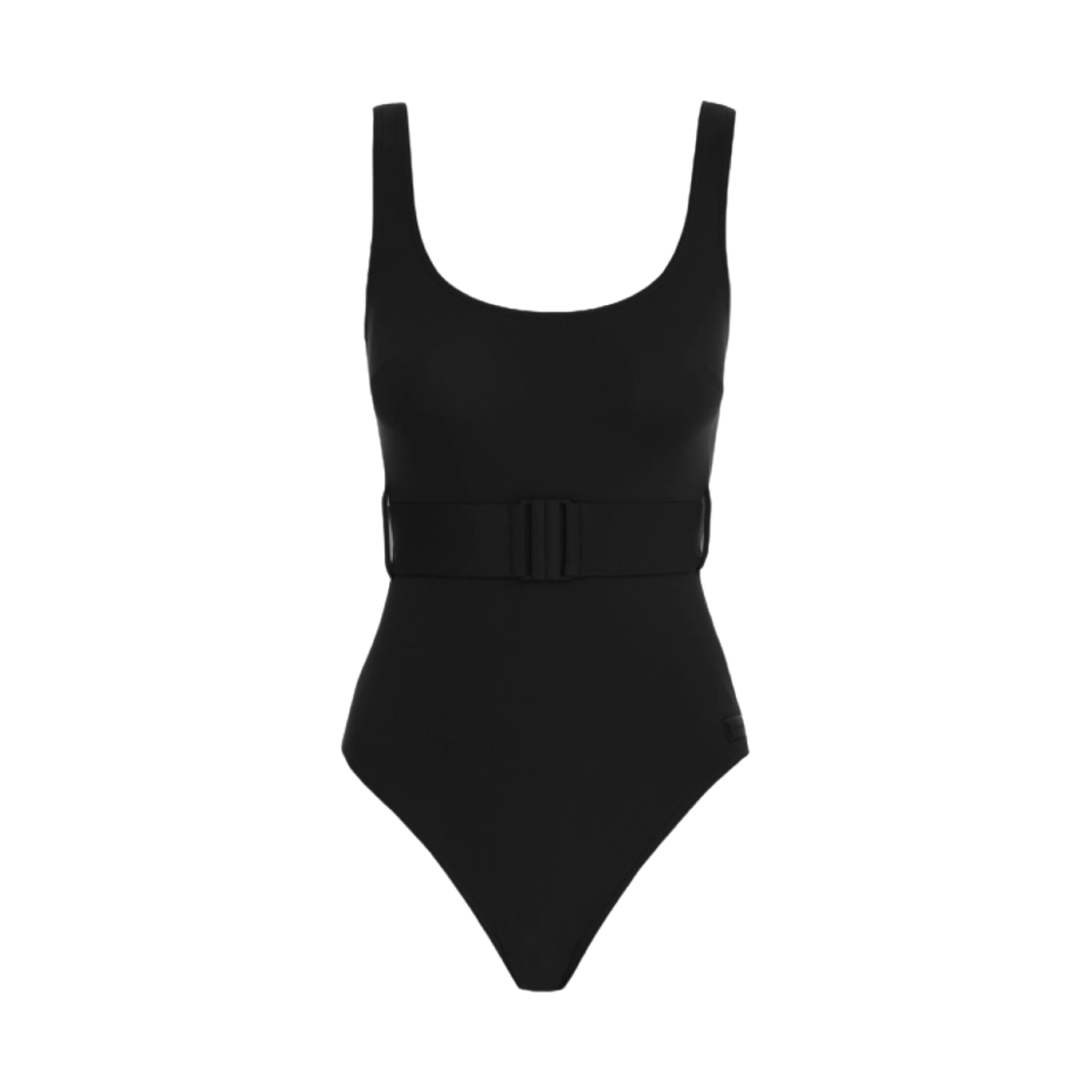 (W) 짐머만 세퍼레이트 스컬프트 벨티드 원피스 스윔수트 블랙((W) Zimmermann Separates Sculpt Belted One-Piece Swimsuit Black)