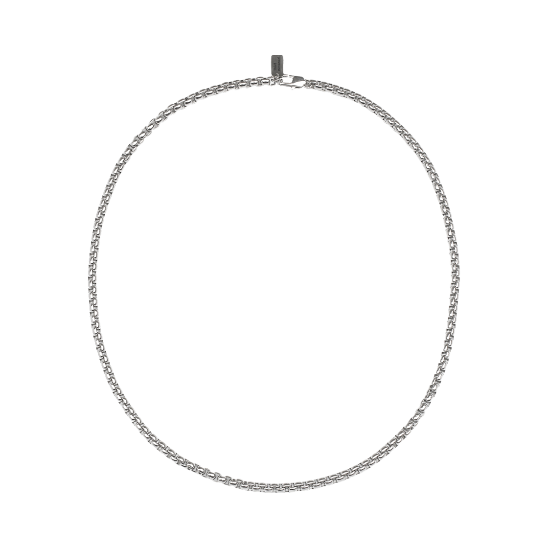 써드무브먼트  스퀘어 라운드 체인 네크리스 사이즈 2(Third movement Square Round Chain Necklace SIZE.2)