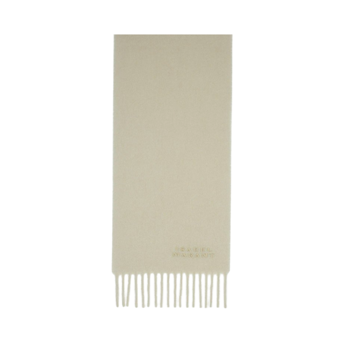 EC002XFB-A4C04A-23EC (W) Isabel Marant Firny Alpaca Scarf Ecru - 24FW